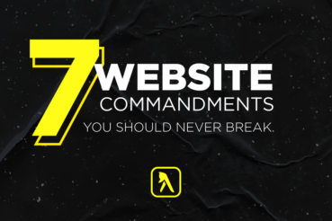 7 Commandments of Websites